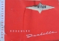 Preview: Borgward Isabella Kundendienst-Scheckheft 1958 in Mappe (8094)